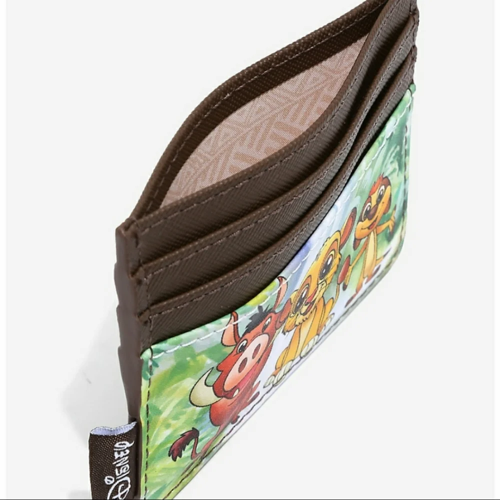 Loungefly Lion King mini backpack and cardholder